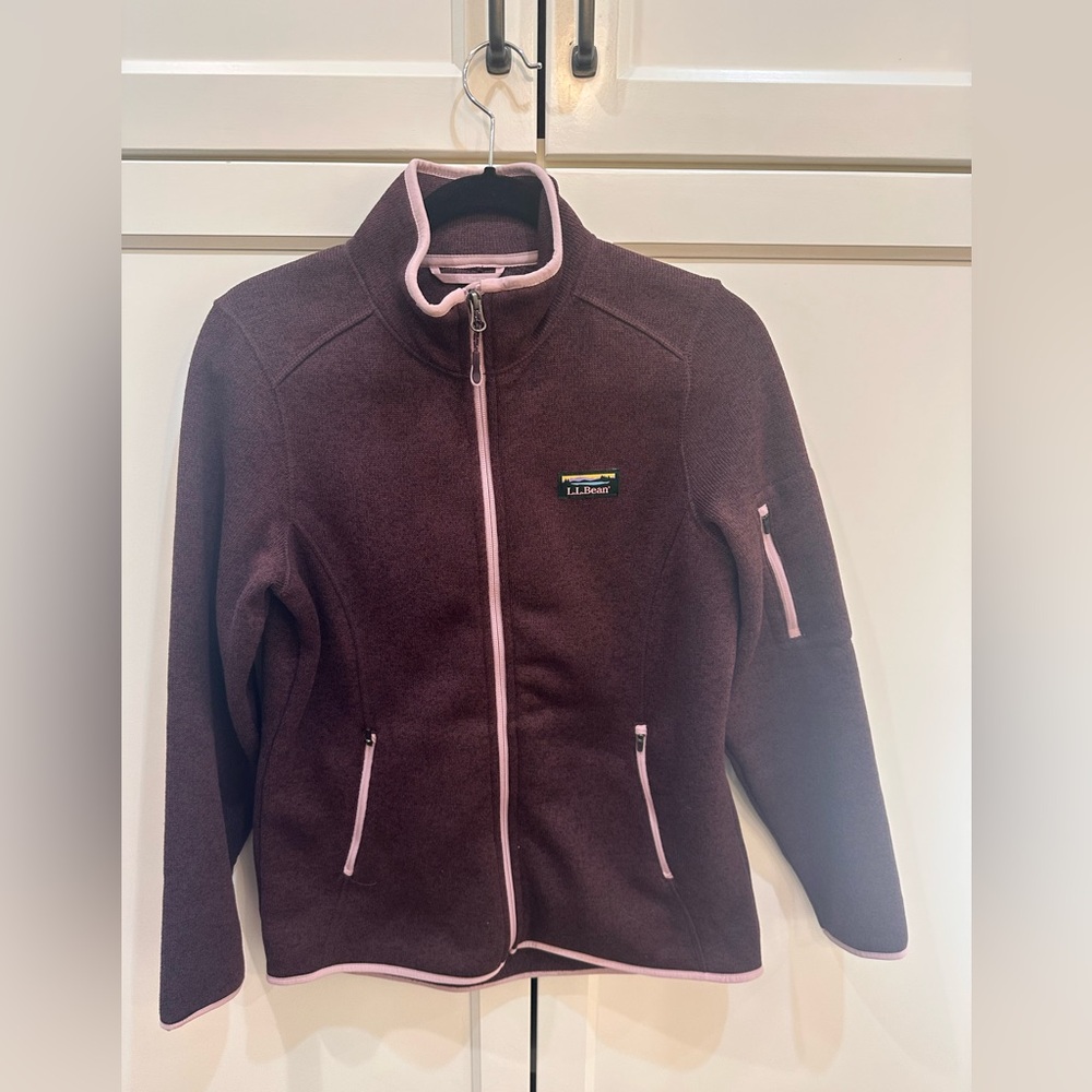 L.L. Bean Burgundy Jacket